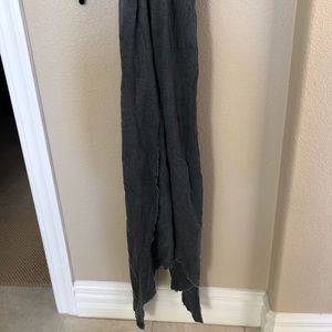 Urban Outfitters Long Dark Gray Scarf